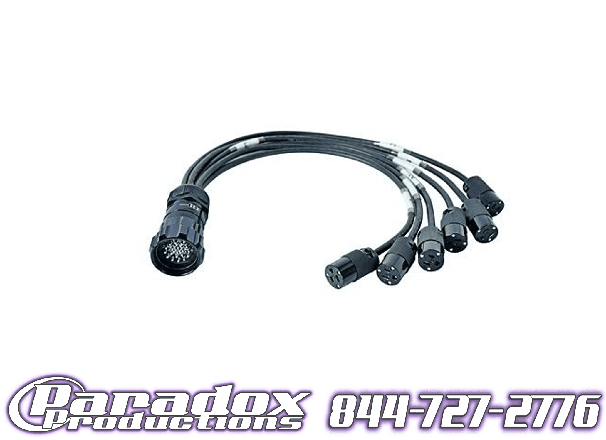 Close-up of a Socapex Edison Break-Out.