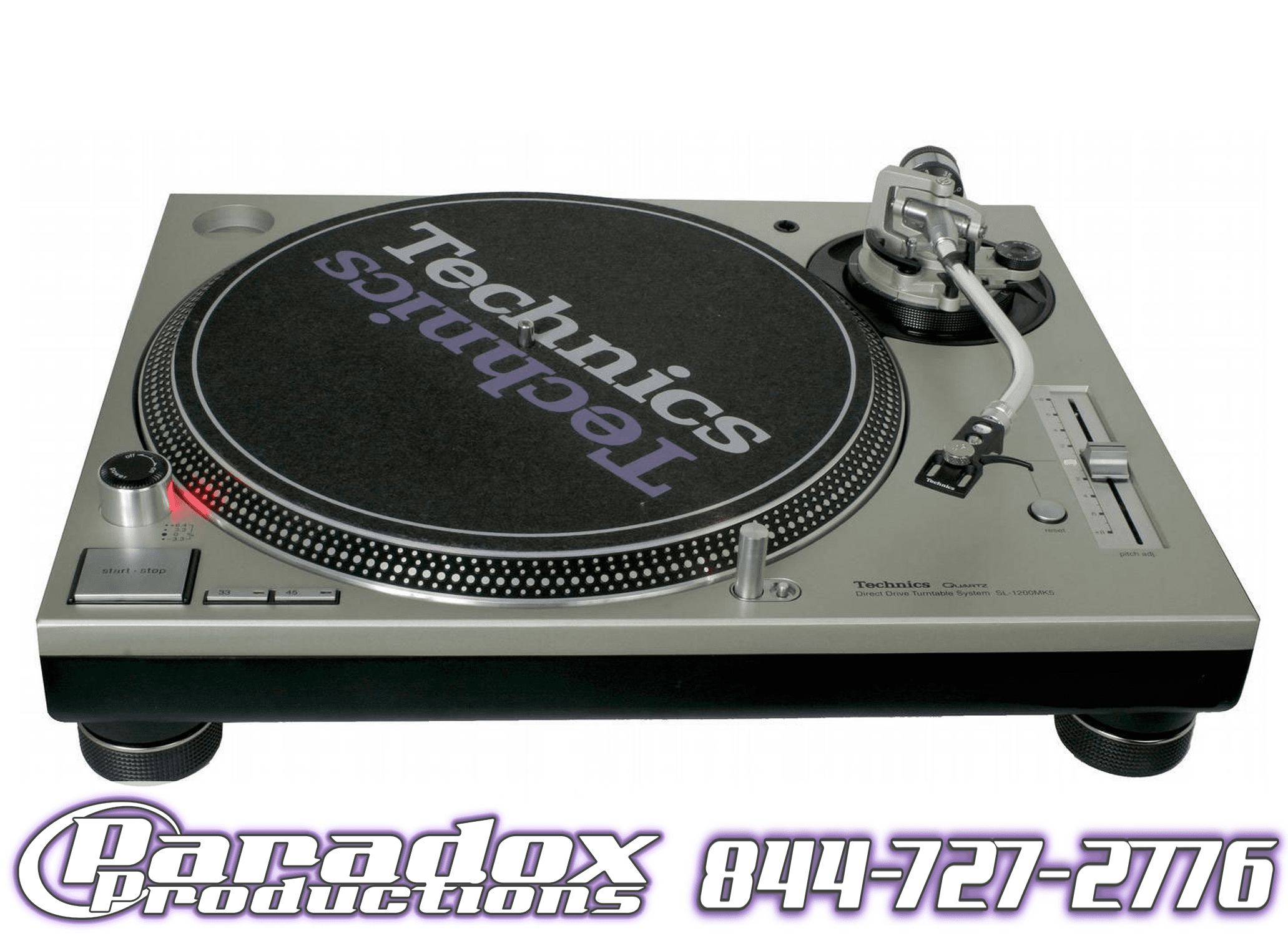 Technics SL-1200 MK2 – Paradox Productions