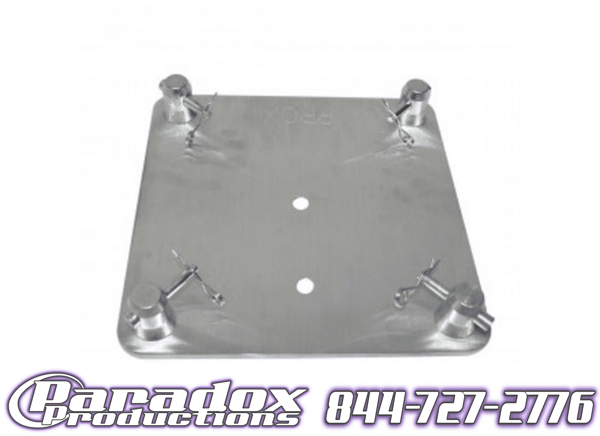 A Truss Top Plate with dual apertures.