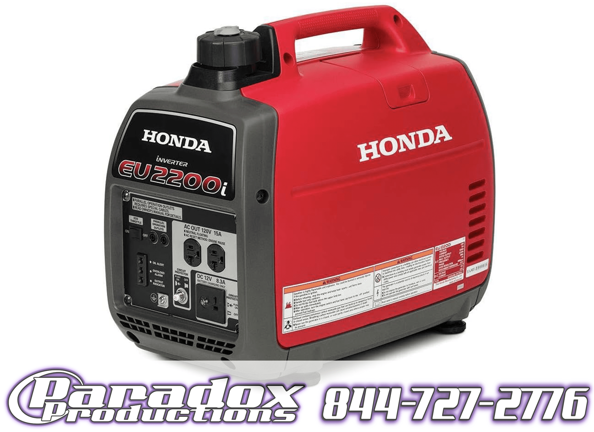 2000w Generator available for rent