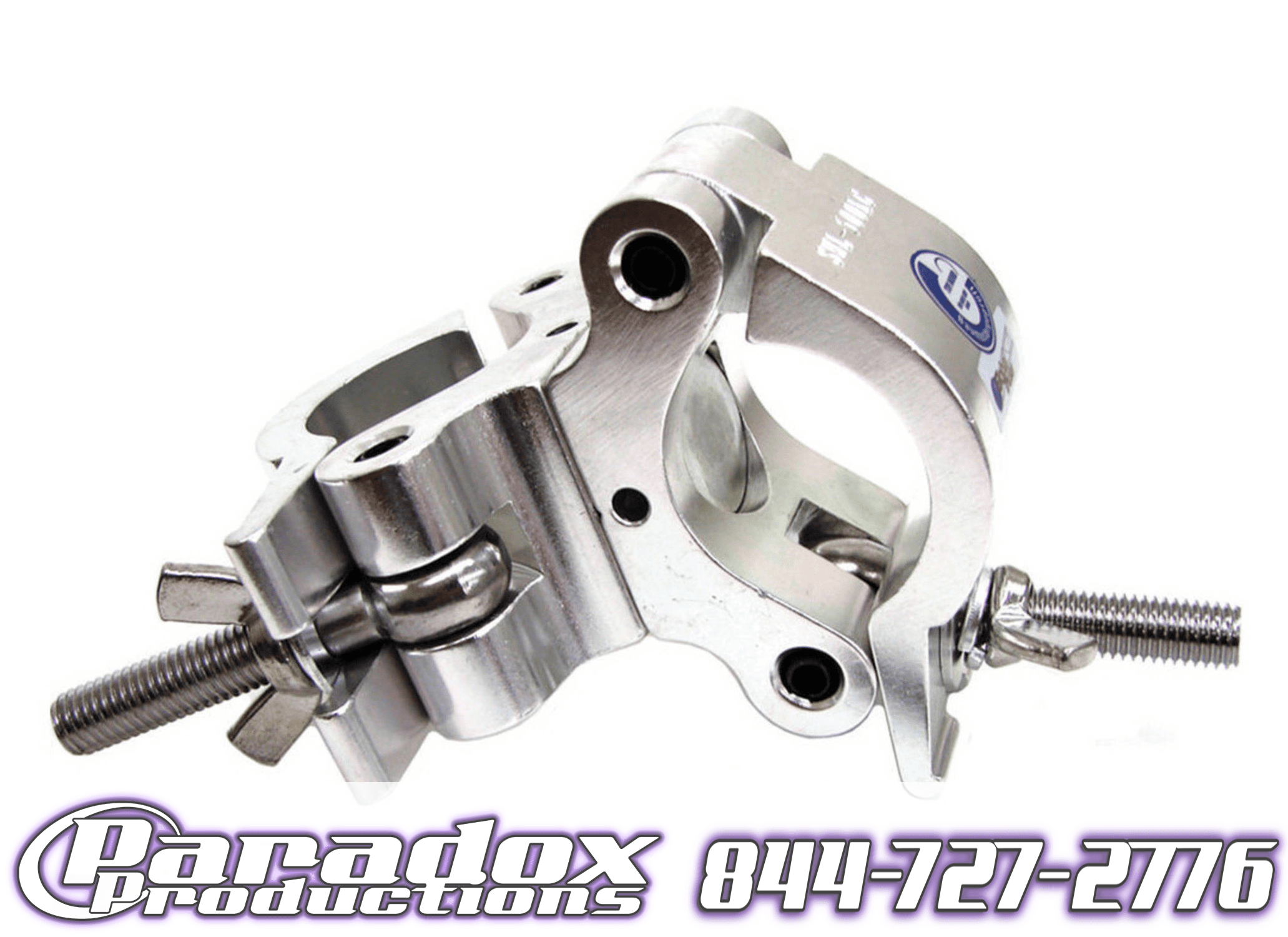 A CheeseBoro clamp that is rigid.